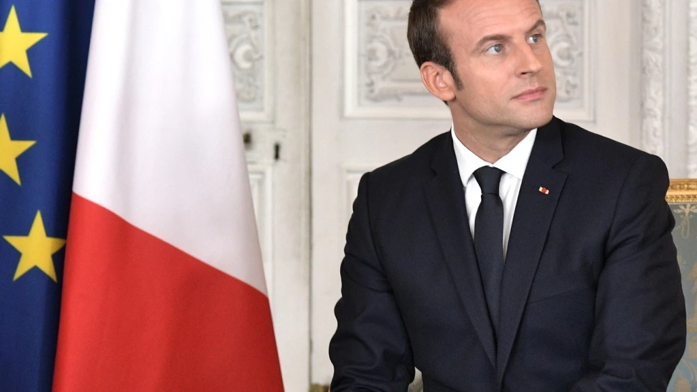 French President Emmanuel Macron. Credit: Kremlin.ru via Wikimedia Commons.