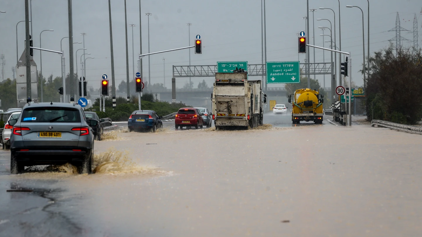 Seven dead as heavy rainfall causes flooding in Israel - Israel ...