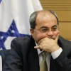 Knesset member Ahmad Tibi attends a meeting of the opposition at the Knesset on March 11, 2014. Photo by Miriam Alster/Flash90.