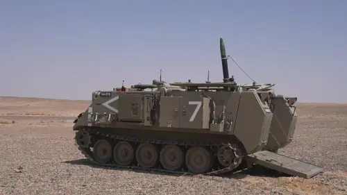 Iron Sting mortar munitions can hit targets with a high degree of accuracy and reduce the risk of collateral damage, particularly in urban warfare. Credit: Israeli Ministry of Defense.