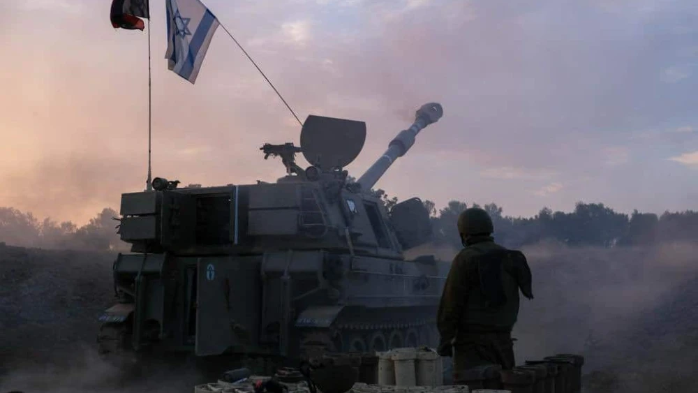 Israeli soldiers operating against Hamas in the Gaza Strip, Nov. 1, 2023. Credit: IDF.