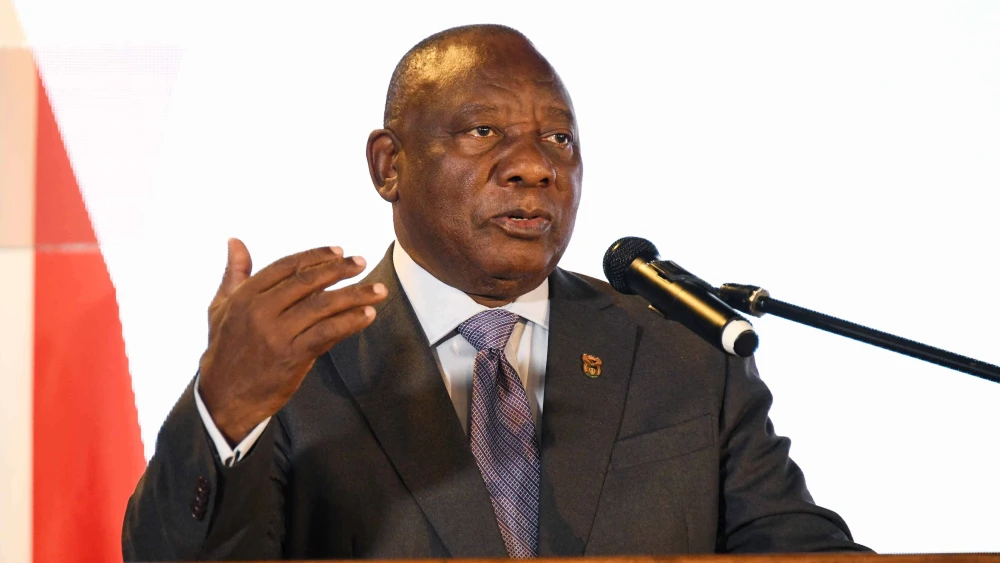 South African President Cyril Ramaphosa