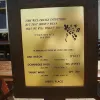A memorial plaque for the victims of the 2003 suicide-bombing at Mike's Place in Tel Aviv. Credit: Avishai Teicher via Wikimedia Commons.