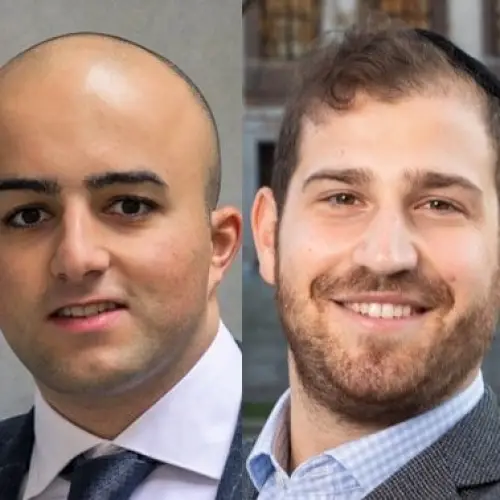 Jonathan Harounoff and JJ Kimche