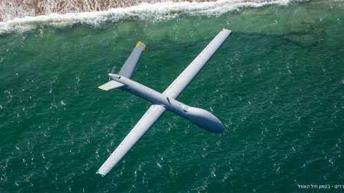 Elbit Systems' Hermes 900 unmanned aerial vehicle. Credit: Elbit Systems.