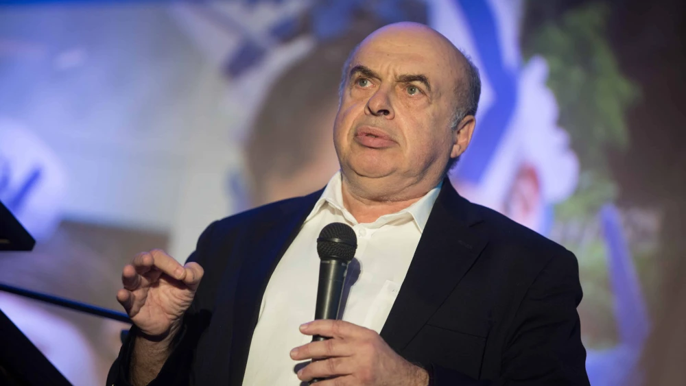 Then-Jewish Agency Chairman Natan Sharansky speaks during the organization's board of governors conference at the Orient Hotel in Jerusalem on June 24, 2018. Photo by Hadas Parush/Flash90.