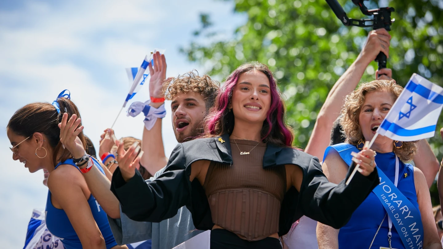 Eden Golan Israel parade