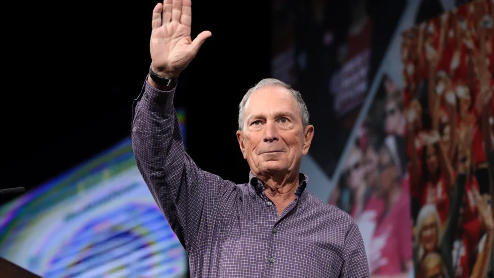 Former New York City mayor and 2020 Democratic presidential candidate Michael Bloomberg at the Presidential Gun Sense Forum hosted by Everytown for Gun Safety and Moms Demand Action at the Iowa Events Center in Des Moines, Iowa, on Aug. 10, 2019. Photo by Gage Skidmore/Flickr.