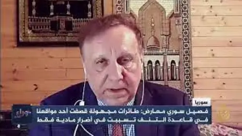 Former Russian diplomat Andrey Balkanov spoke on “Al Jazeera Network” (Qatar) on June 19, 2022. Credit: MEMRI.