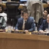 Hagai El-Ad, executive director of B’Tselem, addresses the U.N. Security Council on the situation in the Middle East, including the Palestinian question. Credit: U.N. Photo/Rick Bajornas.