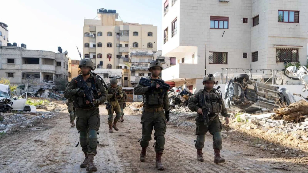 Israeli troops operating in the Gaza Strip, March 23, 2024. Credit: IDF.