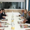 European Union foreign policy chief Kaja Kallas meets Israeli hostage families, Jan. 14, 2024. Credit: European Union External Action Service.