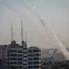 Rockets fired from the Gaza Strip into Israel followed the targeted killing of Palestinian Islamic Jihad field commander Baha Abu Al-Ata by an Israeli airstrike on Nov. 12, 2019. Photo by Hassan Jedi/Flash90.