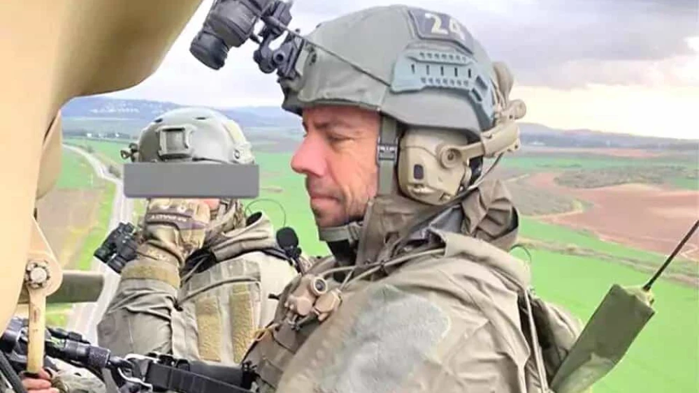 Israel Border Police Ch. Insp. Arnon Zmora. Credit: Courtesy.