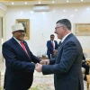 Somaliland President Abdirahman Mohamed Abdullahi hosts Israeli Foreign Minister Gideon Sa’ar in Hargeisa, Jan. 6, 2025. Credit: Israeli Ministry of Foreign Affairs.