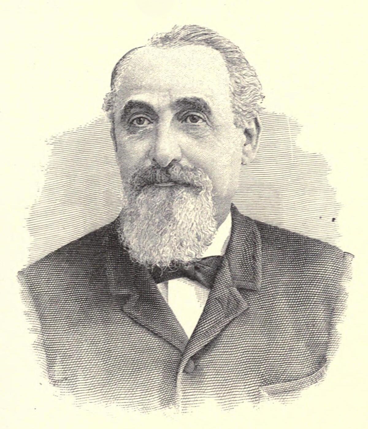 Mayer Lehman, 1895. Credit: Public Domain via Wikimedia Commons.