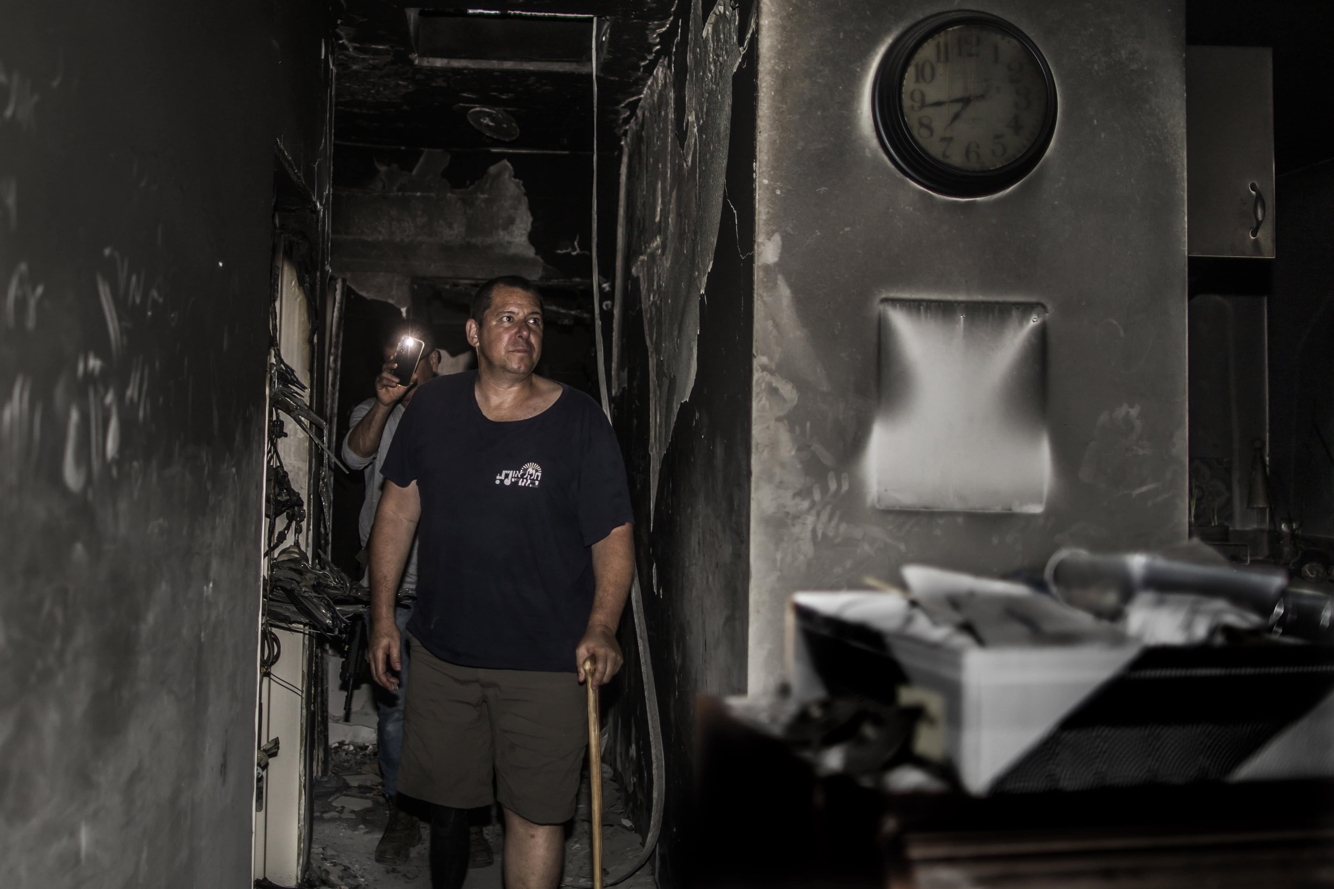 Avida Bachar in Damaged Home