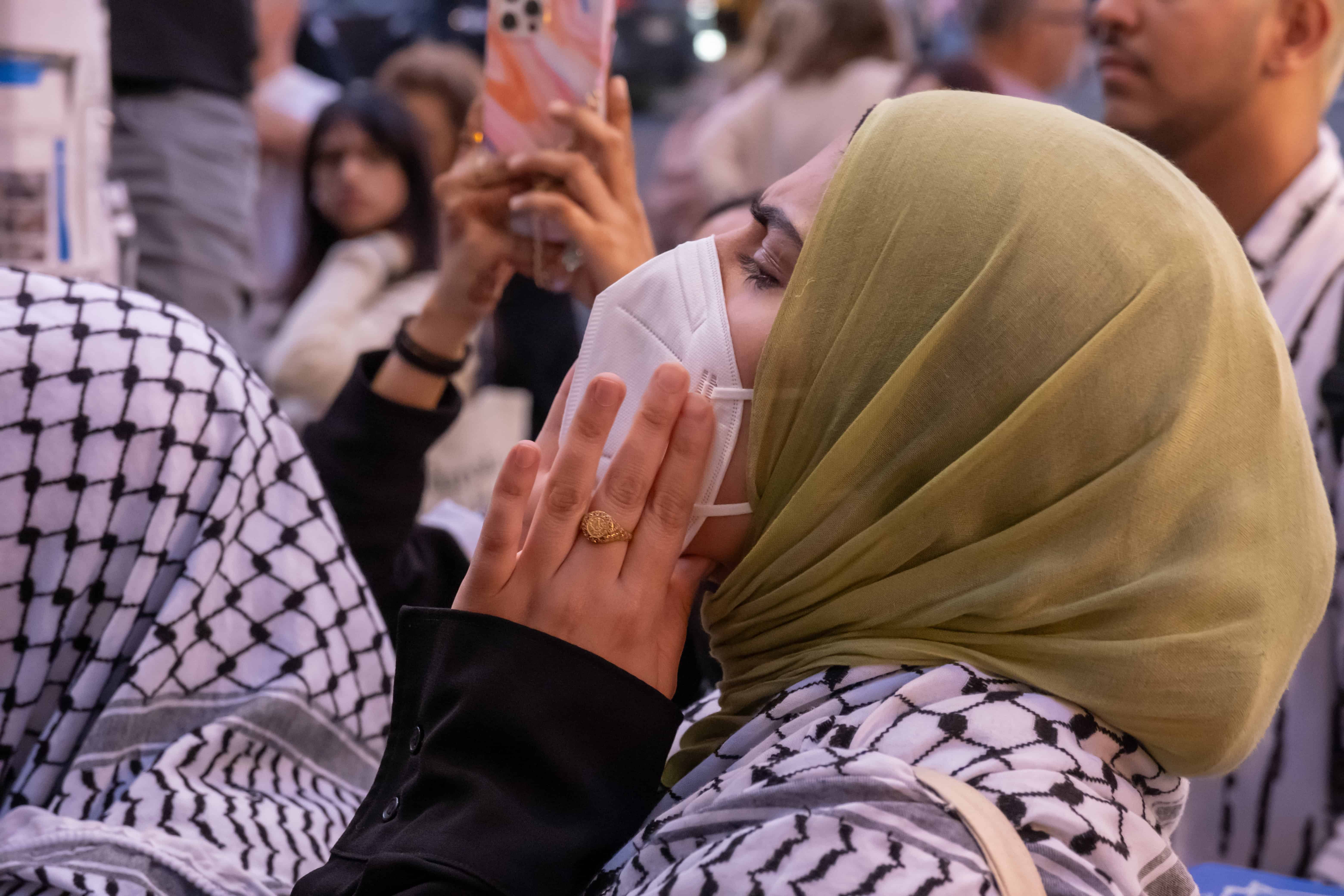 Pro-Palestinian Rally, Columbia University, NYC